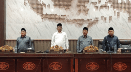 DPRD Sumenep Gelar Rapat Paripurna Penyampaian Nota Penjelasan 3 Raperda, Senin, 13/4/2026 (Foto: Istimewa)