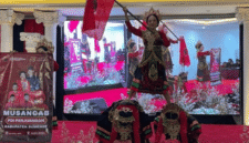 Tari Kembang Paseser dalam Musancab DPC PDIP Sumenep, Minggu, 26/4/2026 (Foto: Istimewa) 