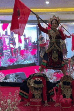 Komitmen Jaga Kebudayaan, Musancab PDIP Sumenep Hadirkan Tari Kembang Paseser