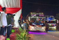 Pemberangkatan jemaah haji Kabupaten Sumenep tahun 2026 (Foto: Istimewa)