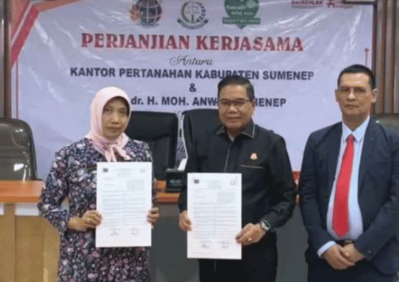 RSUD Sumenep Jalin Kerja Sama Strategis dengan Kejari dan BPN (Foto: Istimewa)
