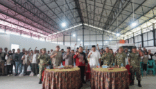 Launching operasionalisasi KDKMP bersama Presiden RI Prabowo Subianto secara virtual di Desa Beluk Raja, Kecamatan Ambunten, Sumenep, Sabtu, 16/5/2026 (Foto: Istimewa)