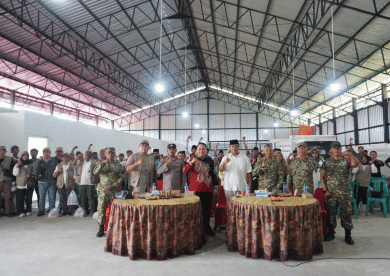 Launching operasionalisasi KDKMP bersama Presiden RI Prabowo Subianto secara virtual di Desa Beluk Raja, Kecamatan Ambunten, Sumenep,  Sabtu, 16/5/2026 (Foto: Istimewa)