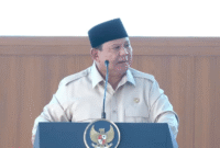 Presiden Prabowo saat meresmikan operasionalisasi 1.061 KDKMP di Kabupaten Nganjuk, Provinsi Jawa Timur, Sabtu, 16/5/2026 (Foto: Istimewa)
