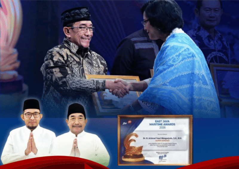 Pemerintah Kabupaten Sumenep meraih penghargaan pada ajang East Java Maritime Awards 2026 