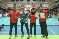 Dalam ajang Kejurprov Jawa Timur 202 dua atlet IPSI Sumenep pulang membawa dua medali (Foto: Istimewa)