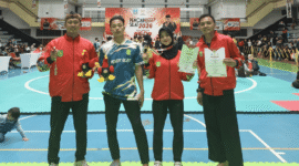 Dalam ajang Kejurprov Jawa Timur 202 dua atlet IPSI Sumenep pulang membawa dua medali (Foto: Istimewa)
