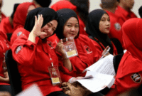 Wajah kepengurusan PAC PDIP se-Kabupaten Gresik diisi dengan Gen Z (Foto: Istimewa)