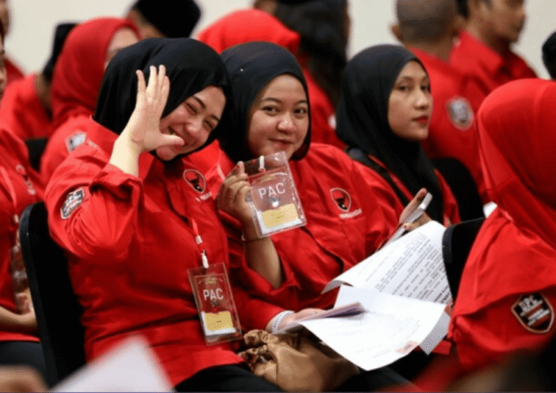 Wajah kepengurusan PAC PDIP se-Kabupaten Gresik diisi dengan Gen Z (Foto: Istimewa)