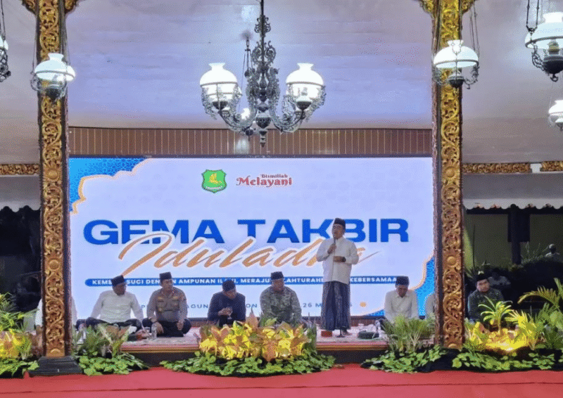 Gema takbir Iduladha 1447 Hijriah Pemkab Sumenep (Foto; Istimewa)