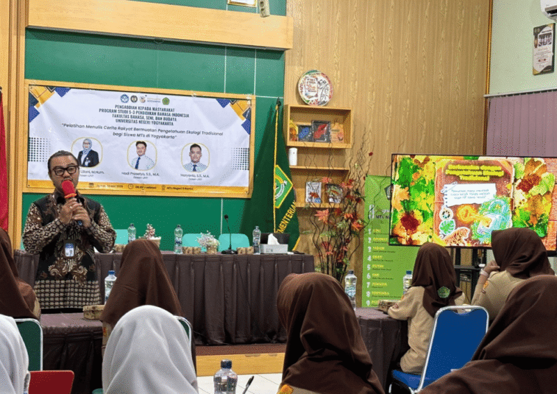 Tim PkM FBSB UNY Perkuat Pengetahuan Ekologi Tradisional di Kalangan Pelajar (for NOLESA.COM)
