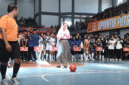 Novita Hardini hadiri UPRINTIS Futsal League 2026 (Foto: Istimewa)
