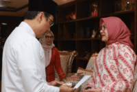 Bupati Banyuwangi, Ipuk Fiestiandani bertemu Menteri Sosial RI, Saifullah Yusuf, di Kantor Kementerian Sosial, Kamis, 18/6/2026 (Foto: Istimewa)