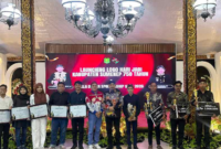 Pemerintah Kabupaten Sumenep, Madura, Jawa Timur melauching logo Hari Jadi Kabupaten Sumenep ke-758.