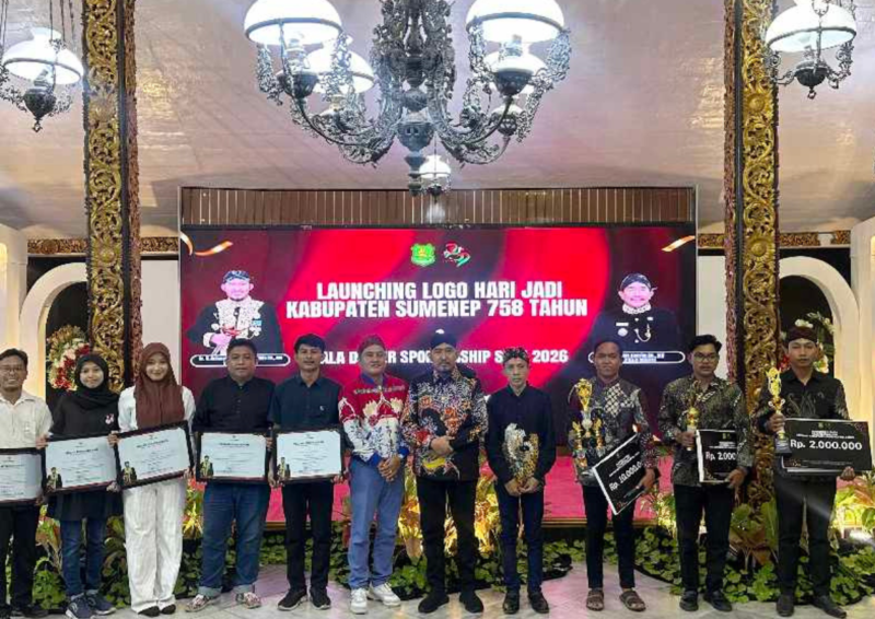 Pemerintah Kabupaten Sumenep, Madura, Jawa Timur melauching logo Hari Jadi Kabupaten Sumenep ke-758