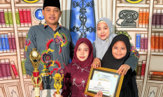 Nayla Fakhirah Najmy Dinobatkan sebagai Siswi Teladan MTs Al Hasan Giligenting