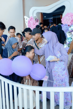 Ulang Tahun Putri Owner PT Arinna Makmur Sentosa Dirayakan Bersama 1.000 Anak Yatim