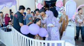 Ulang Tahun Putri Owner PT Arinna Makmur Sentosa Dirayakan Bersama 1.000 Anak Yatim