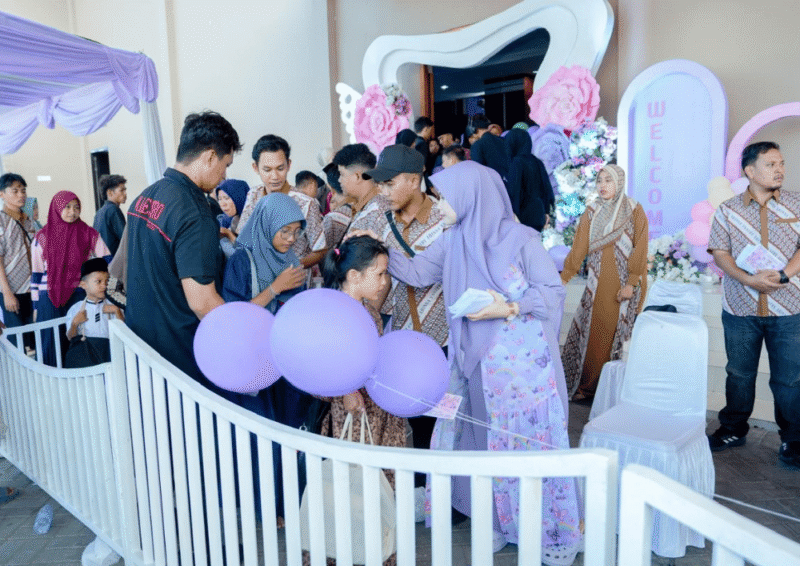 Ulang Tahun Putri Owner PT Arinna Makmur Sentosa Dirayakan Bersama 1.000 Anak Yatim