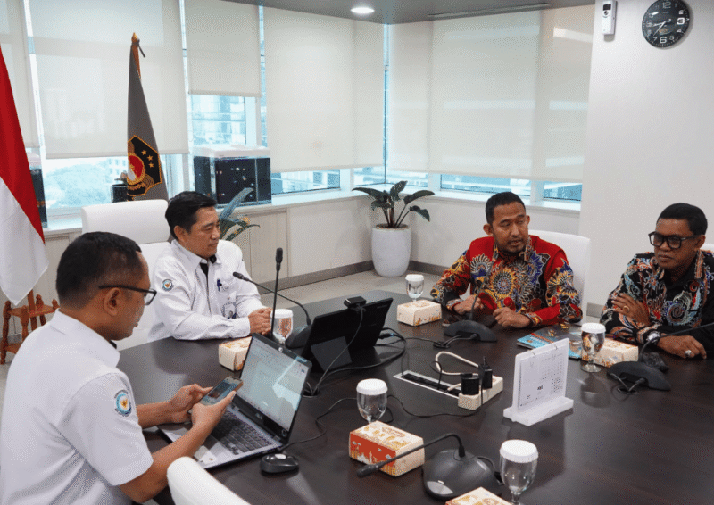 Bupati Fauzi saat kunjungan kerja ke Kementerian Kelautan dan Perikanan (KKP) RI di Jakarta, Kamis, 18/6/2026 (Foto: Istimewa)