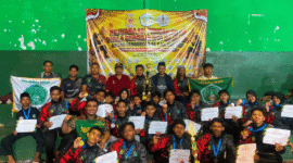 Pagar Nusa Kabupaten Sumenep menurunkan 26 atlet dalam kejuaraan Pencak Silat (Foto: Istimewa)