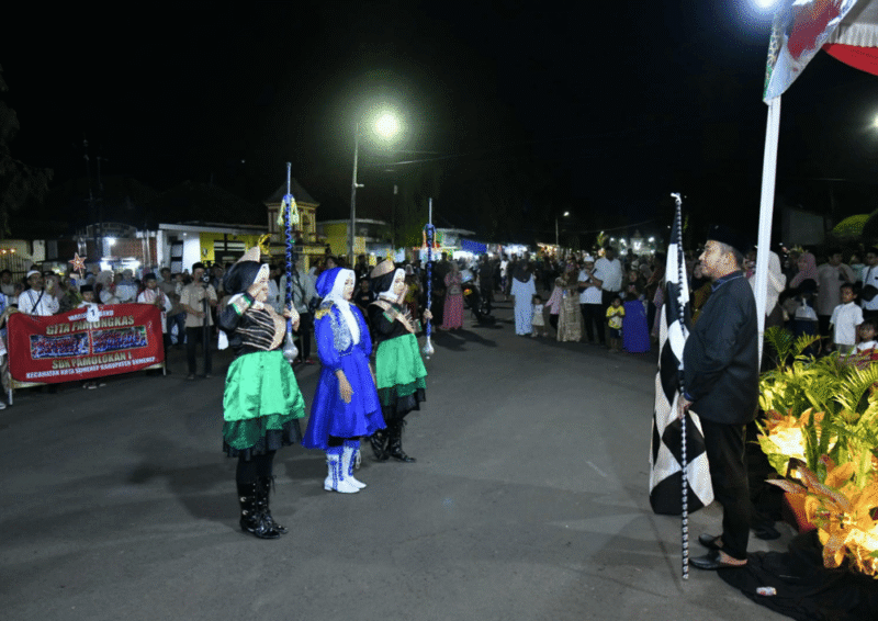 Bupati Sumenep melepas peserta Pawai Muharam 1448 Hijriah (Foto: NOLESA.COM)