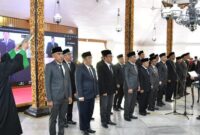 Lantik 25 Pejabat Administrator, Bupati Fauzi Minta ASN Tingkatkan Kinerja dan Percepat Program Prioritas (Foto: Istimewa)