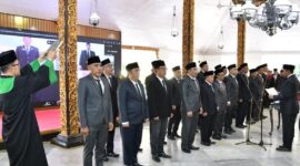 Lantik 25 Pejabat Administrator, Bupati Fauzi Minta ASN Tingkatkan Kinerja dan Percepat Program Prioritas (Foto: Istimewa)