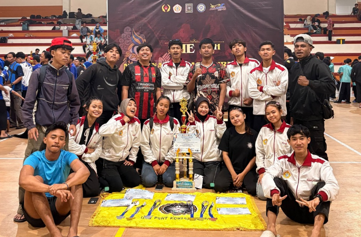 UKM PSHT Universitas Trunojoyo Madura Raih Juara Umum II Airlangga Cup VIII