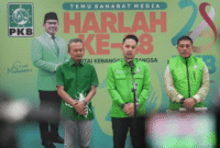 Gus Rivqy saat konferensi pers di Kantor DPP PKB (Foto: Istimewa)