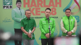 Gus Rivqy saat konferensi pers di Kantor DPP PKB (Foto: Istimewa)