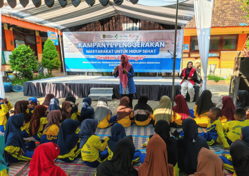 Dinas Kesehatan Sumenep Edukasi Siswa SD Lewat Gerakan Aksi Bergizi (Foto: Istimewa)
