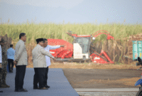 Presiden Prabowo saat menghadiri Panen Raya dalam rangka TNI Mendukung Program Ketahanan Pangan Nasional di Kabupaten Malang, Jawa Timur, Jumat, 17/7/2026 (Foto: Istimewa)