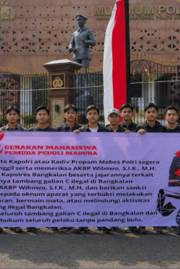 Buntut Tambang Ilegal, GMPP Madura Desak Kapolres Bangkalan Dicopot