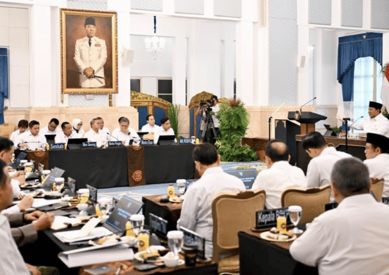 Sidang Kabinet Paripurna, Prabowo Tekankan Ketahanan Pangan hingga Jaminan Sosial Sesuai UUD 1945 (Foto: Istimewa)