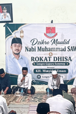 Hadiri Rokat Desa Longos, Camat Gapura Tekankan Semangat Gotong Royong