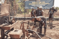 TNI AD Tembus Pulau Raas, Sumur Bor Jadi Harapan Baru Warga Karang Nangka (Foto: Istimewa)