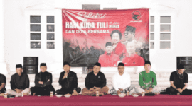 Dewan Pimpinan Cabang (DPC) PDI Perjuangan Kabupaten Sumenep menggelar refleksi 30 tahun Peristiwa Kudatuli, Senin malam, 27/7/2026 (Foto: Istimewa)