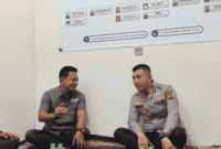 Ketua JMSI Sumenep Supanji bersama Kapolresta Sumenep Kombes Pol. Ariek Indra Sentanu (Foto: Istimewa)