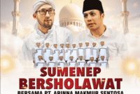 PT Arinna Makmur Sentosa Ajak Warga Sumenep Bersholawat, Hadirkan Gus Kautsar dan Majelis Azzahir (Foto: Istimewa)