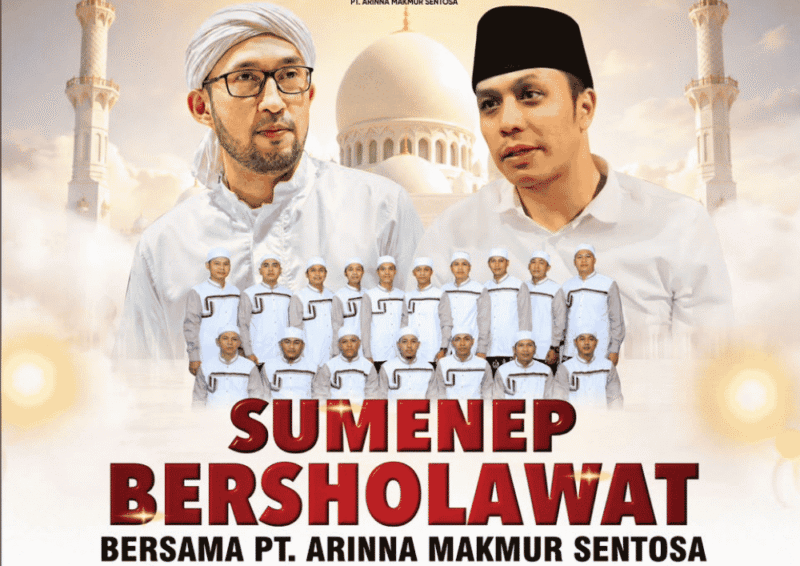 PT Arinna Makmur Sentosa Ajak Warga Sumenep Bersholawat, Hadirkan Gus Kautsar dan Majelis Azzahir (Foto: Istimewa)