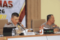Polresta Sumenep menggelar Analisa dan Evaluasi (Anev) Kamtibmas periode Agustus 2026 (for NOLESA.COM)