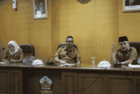 Rapat evaluasi PAD dan Validasi DTSEN (Foto: Istimewa) 