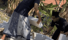 Tekan Persoalan Sampah, KKN Posko 43 Bangun Rocket Stove di PP Mis Annibros I