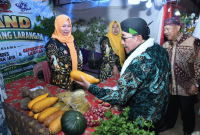 Wakil Bupati Sumenep KH Imam Hasyim saat menghadiri Festival Tani Ganding 2026  (Foto: Istimewa)