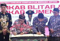 Pemerintah Kabupaten (Pemkab) Sumenep dan Pemkab Blitar menjalin kerja sama pembangunan (Foto: Istimewa)