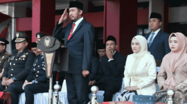 Bupati Sumenep memimpin Upacara Hari Kesaktian Pancasila (Foto: Istimewa)