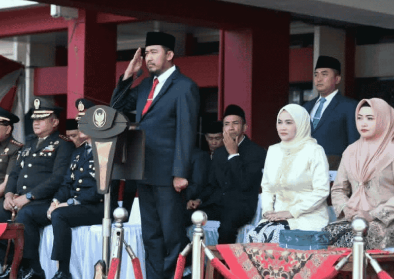 Bupati Sumenep memimpin Upacara Hari Kesaktian Pancasila (Foto: Istimewa)