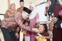 Wabup Bangkalan saat meninjau fasilitas dan pelayanan kesehatan di Puskesmas Kamal (Foto: Istimewa)