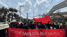KMY gelar istighasah dan doa bersama di Polresta Yogyakarta (Foto: Istimewa)